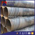 28 inch carbon steel astm a53 grade b spiral tube pipe for plumbing materials